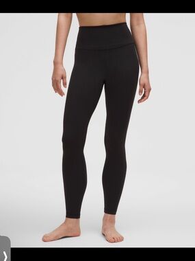 High-Waist Black Leggings